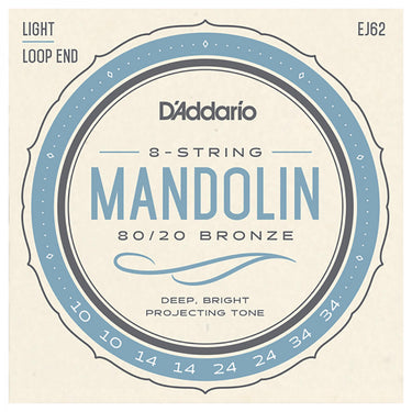 Encordadura D Addario P/Mandolina, Ej 62